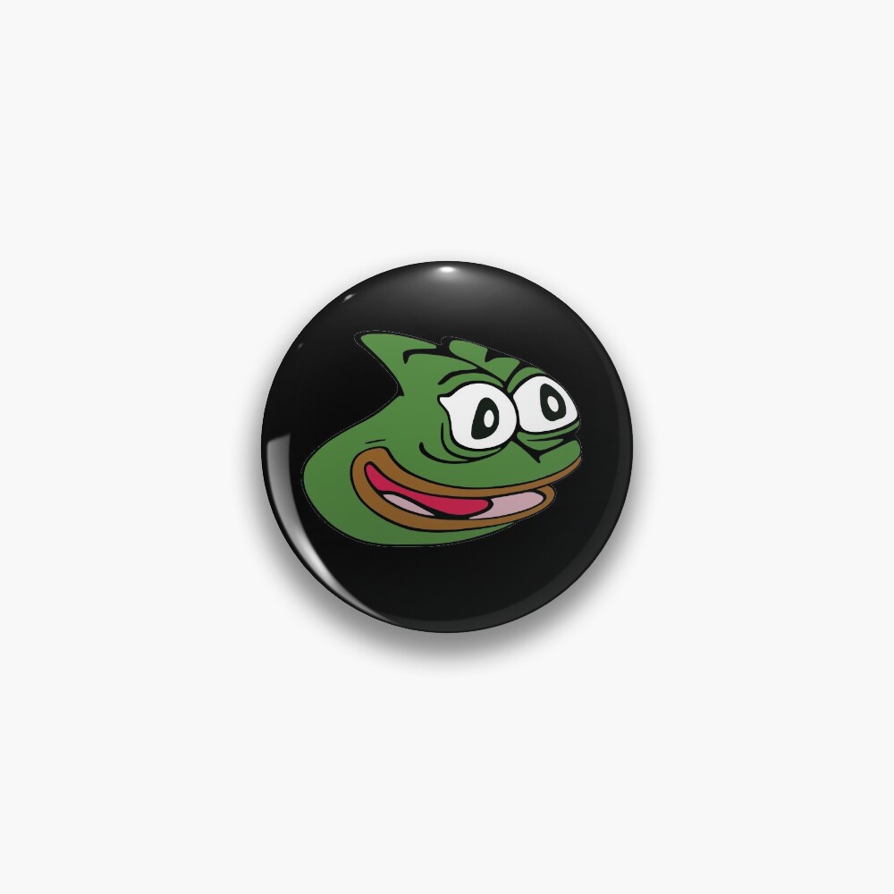 Pepega Twitch Emote  Pin for Sale by TheZecrom