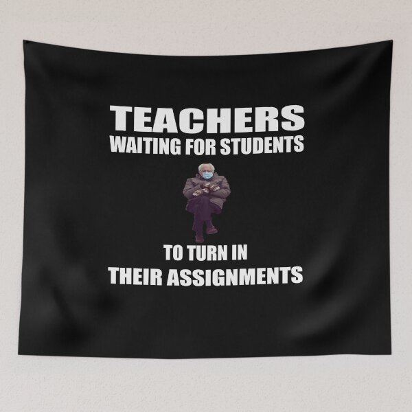 Item preview, Teachers Waiting For Students To Turn In Their Assignments designed and sold by Niishouseca.