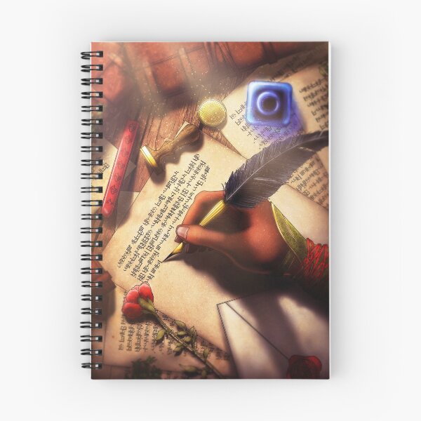 Item preview, The Writer (Digital Illustration) designed and sold by DeridiasDesigns.