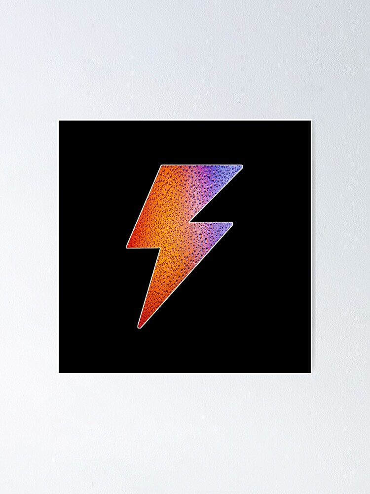 "Lightning bolt - aesthetic" Poster for Sale by Photography-Art | Redbubble