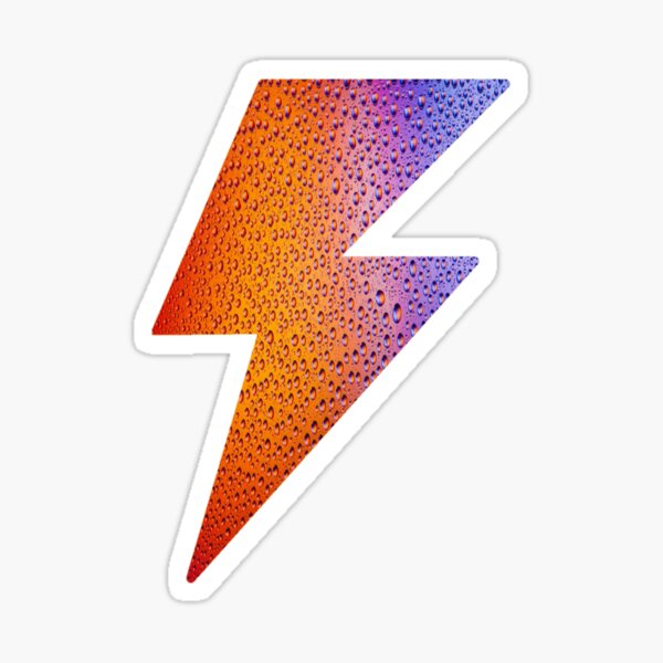 "Lightning bolt aesthetic" Sticker for Sale by PhotographyArt