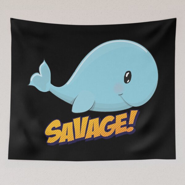 Item preview, Whale Cute Kawaii Cartoon designed and sold by ProjectX23.