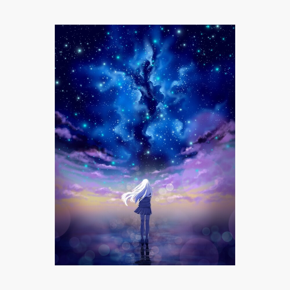 Anime Galaxy Landscape Night Sky Anime Galaxy Landscape Night Sky
