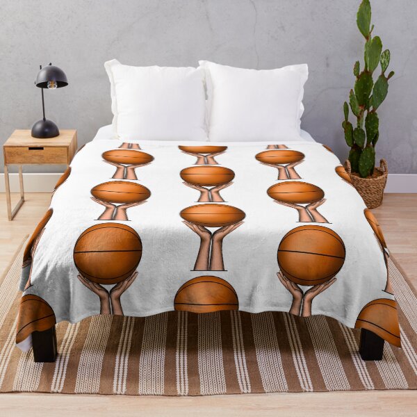 Item preview, a painted basketball in the hands of a man designed and sold by nataliavavilina.