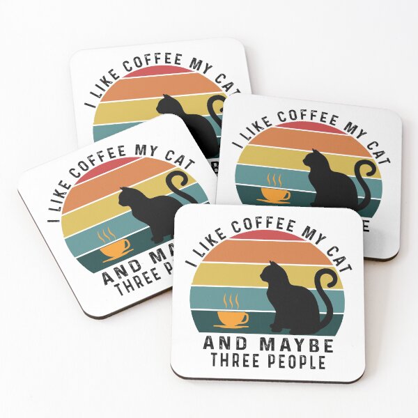 Item preview, I like coffee my cat designed and sold by ibrahim2022.