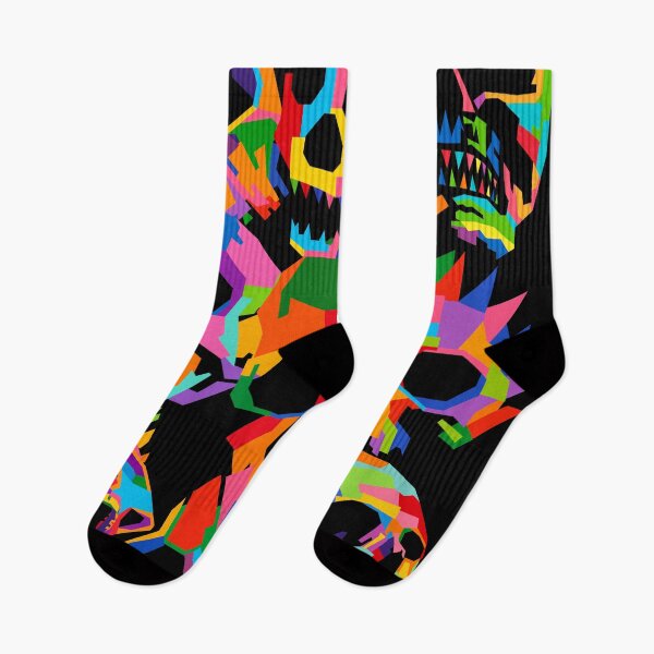 Item preview, Skulls Wpap Pop Art 16 designed and sold by ahmadnusyirwan.