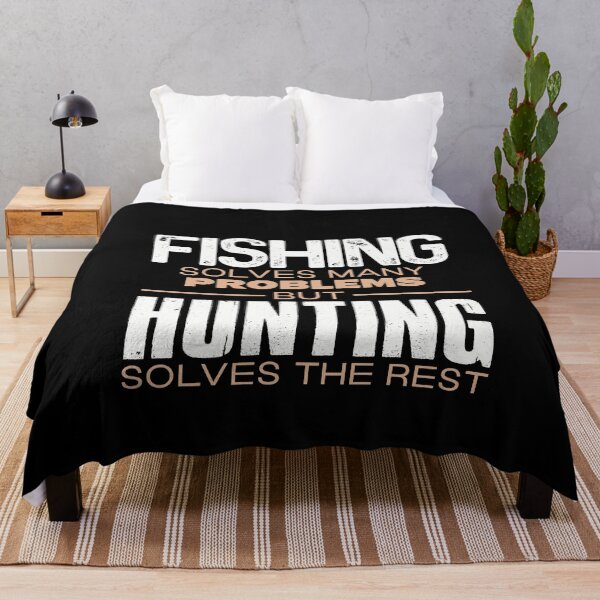 Item preview, Fishing solves many problems - Dad Men Hunter Gift Fishing - Hunter Accessories & Hunting Gift Ideas for Hunter designed and sold by NSTeeDesign.