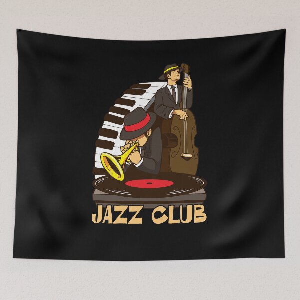 Item preview, Jazz Club  Jam Session Jazz Lovers Design designed and sold by FalkDania.