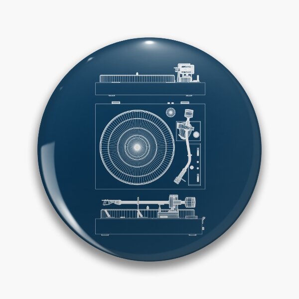 Artikelvorschau, Blueprint Turntable Vinyl Player entworfen und verkauft von PeterADesign.