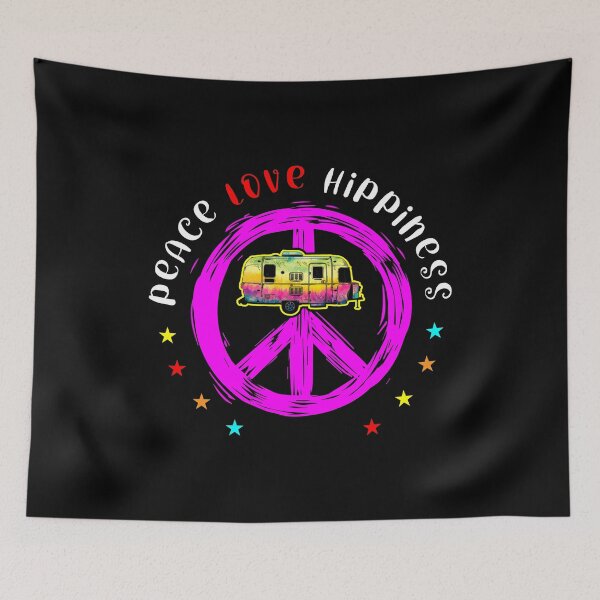 Item preview, Peace Love Hippiness Gender Equality Freedom Pride Month Car Travel Ride LGBTQ Community Lesbian Rainbow Bisexual designed and sold by shirti.
