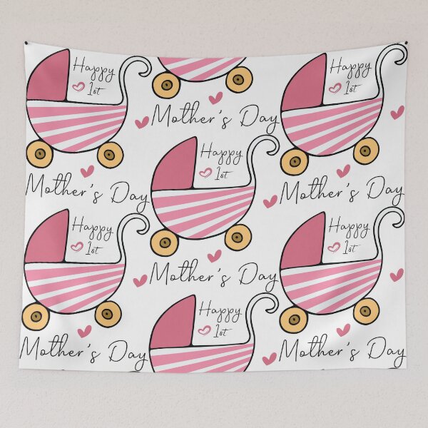 Item preview, First-Time Girl Mom Mother's day designed and sold by Julianadieyi.