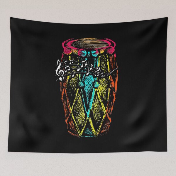 Item preview, Conga Tumbadora Drum Barrel Tap Rumba Genre Quinto Top Music Drummer Tumba Musical Instruments Band Sounds Beat Tees designed and sold by shirti.