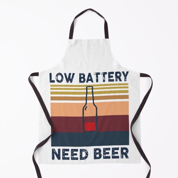 Item preview, LOW BATTERY NEED BEER VINTAGE designed and sold by TALIA-ETHER.