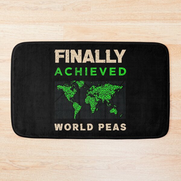 Item preview, Finally Achieved World Peas Map Love Union Solidarity Unity Pun Peas Peace On Earth Friendship Love Unification Tee designed and sold by shirti.