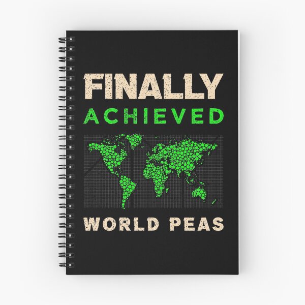 Item preview, Finally Achieved World Peas Map Love Union Solidarity Unity Pun Peas Peace On Earth Friendship Love Unification Tee designed and sold by shirti.