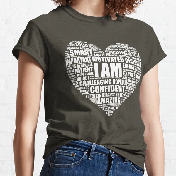 I AM - Positive Affirmations Spiritual Merch Classic T-Shirt
