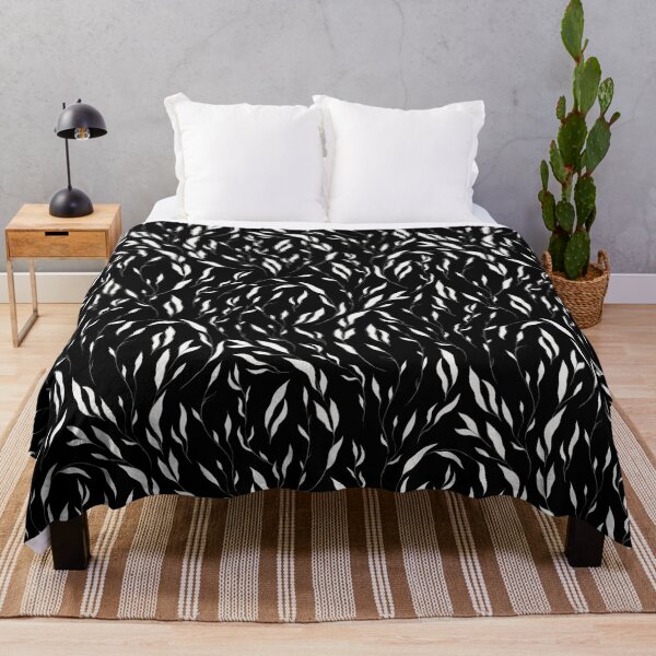 Item preview, Black and White Plant Artwork designed and sold by digoarpi.