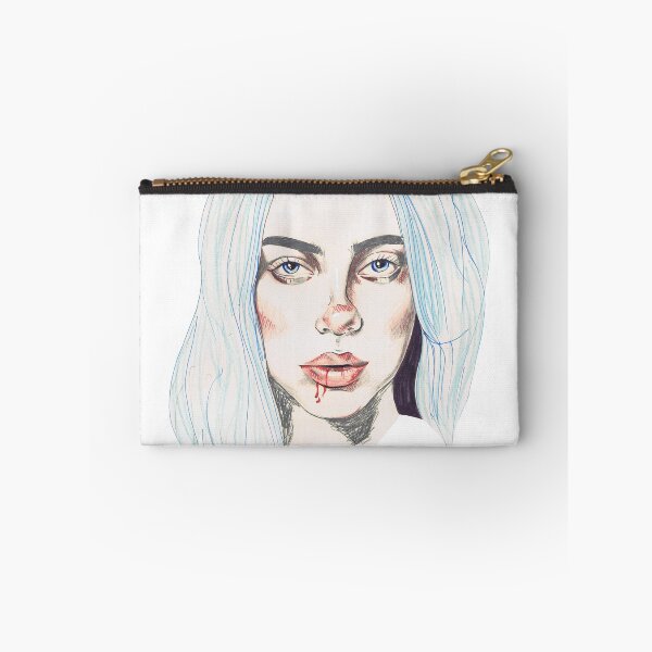 Item preview, Girl with blue hair designed and sold by Sara Cook.