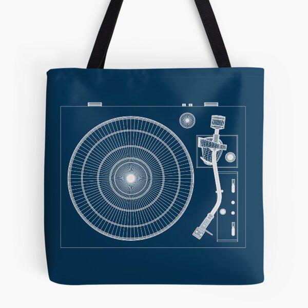Item preview, Blueprint Turntable vinyl player music designed and sold by PeterADesign.