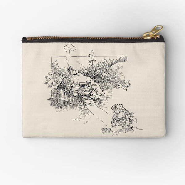 Item preview, Frog Mom and Crab: Vintage Cottagecore and Frogcore Aesthetic, Meadowcore Art designed and sold by MinistryOfFrogs.