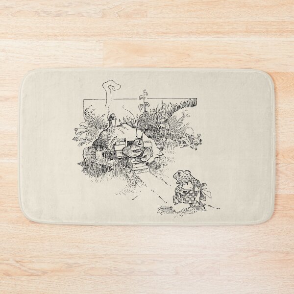 Item preview, Frog Mom and Crab: Vintage Cottagecore and Frogcore Aesthetic, Meadowcore Art designed and sold by MinistryOfFrogs.