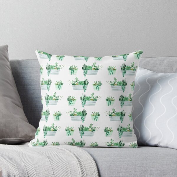 Item preview, Succulent pots pattern designed and sold by victorsboutique.