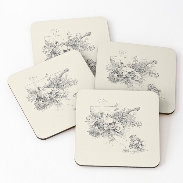 Item preview, Frog Mom and Crab: Vintage Cottagecore and Frogcore Aesthetic, Meadowcore Art designed and sold by MinistryOfFrogs.