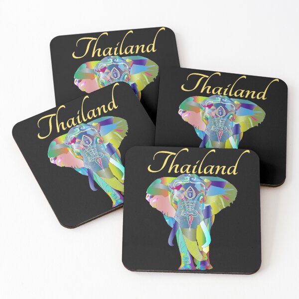 Item preview, Colorful Thai Elephant designed and sold by Scubaloppy.