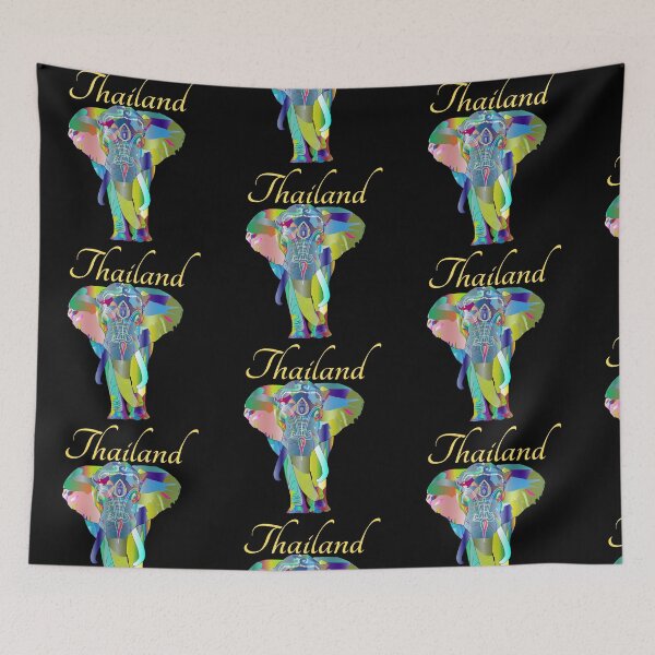 Item preview, Colorful Thai Elephant designed and sold by Scubaloppy.