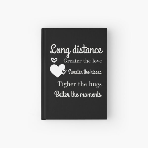 Carnet Cartonne Citation De Couple Ldr Relation Longue Distance Tu Vaux Chaque Kilometre Entre Nous Par Rohan Iqbal Redbubble