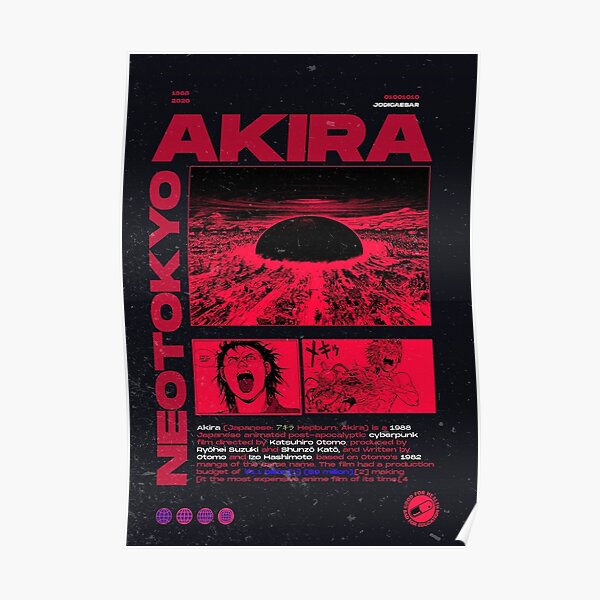 Akira - Neotokyo Poster
