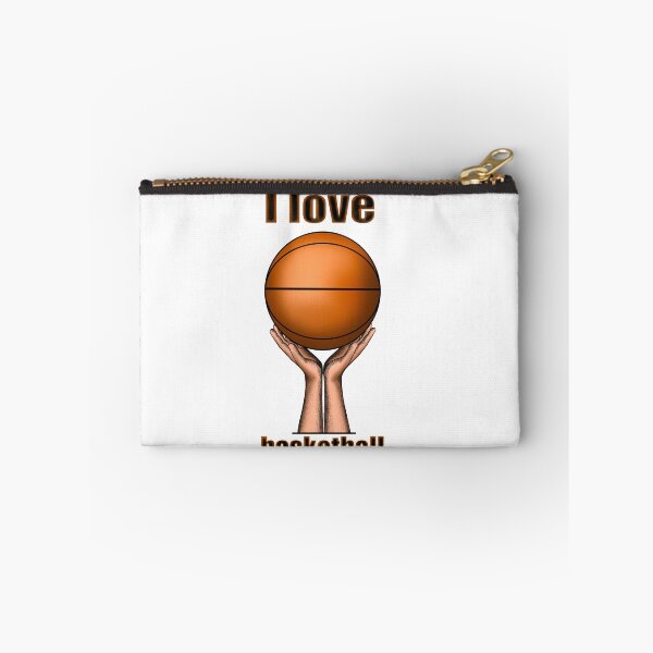 Item preview, I love basketball and painted basketball in hand designed and sold by nataliavavilina.