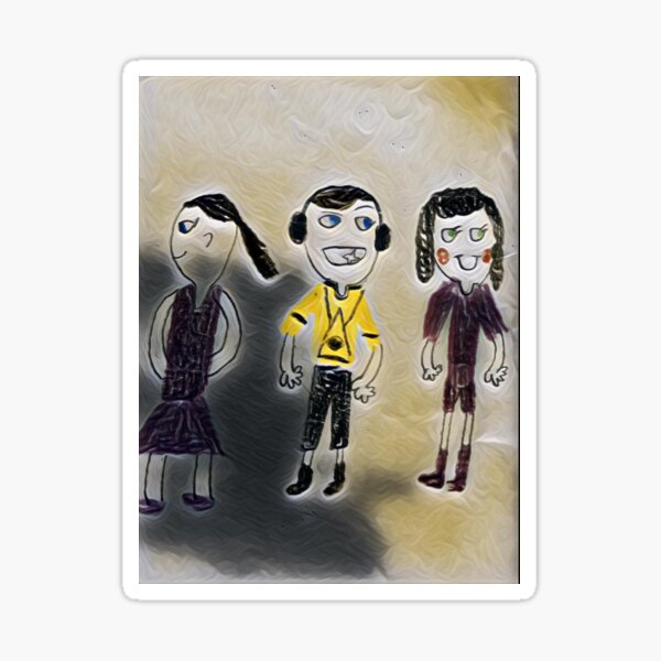 When Geeks go Goth | GEEKS RULE THEIR WORLD Sticker