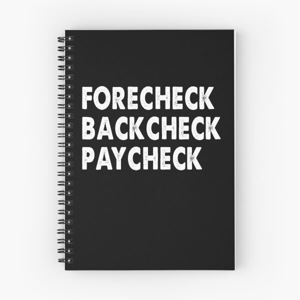 Item preview, Forecheck Backcheck Paycheck Vintage designed and sold by Niishouseca.