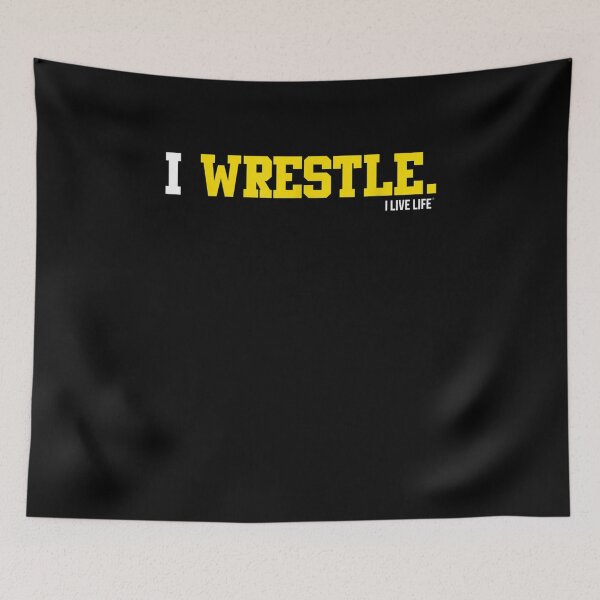 Item preview, Mens I Wrestle I Live Life Sports Wrestlingwrestler Gift  designed and sold by shirleyfinley.