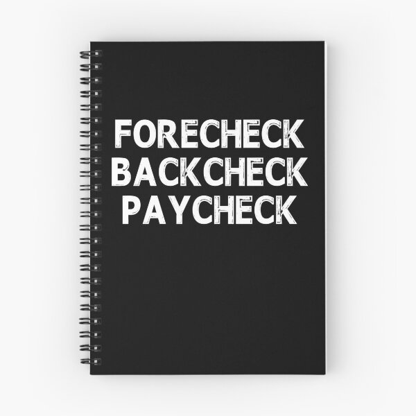 Item preview, Forecheck Backcheck Paycheck designed and sold by Niishouseca.