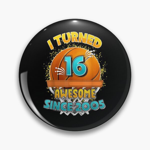 Item preview, 16th Birthday Basketball I Turned 16 Year Old Gift Boy  designed and sold by shirleyfinley.