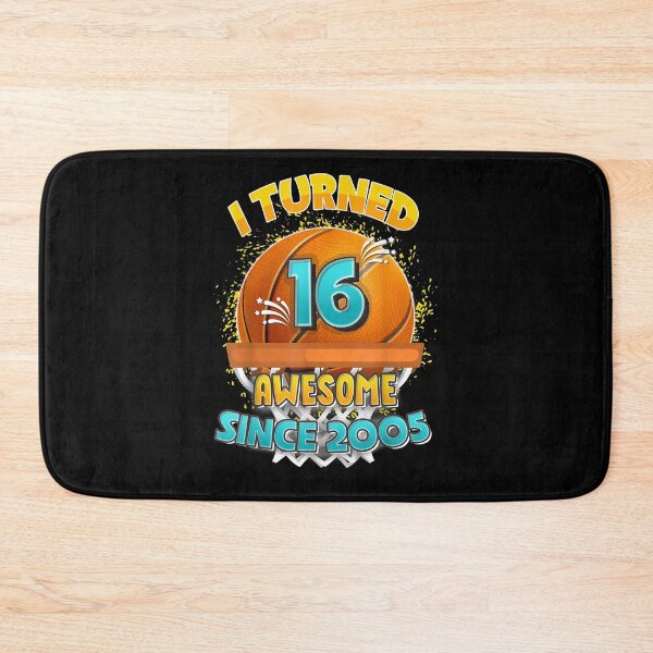 Item preview, 16th Birthday Basketball I Turned 16 Year Old Gift Boy  designed and sold by shirleyfinley.