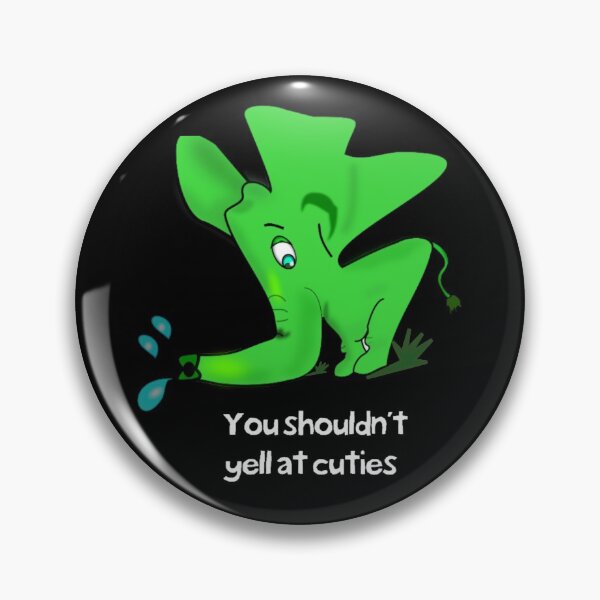 Item preview, You should not yell at cuties - BG designed and sold by ActRightToday.