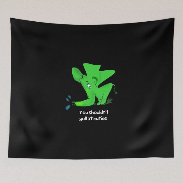 Item preview, You should not yell at cuties - BG designed and sold by ActRightToday.