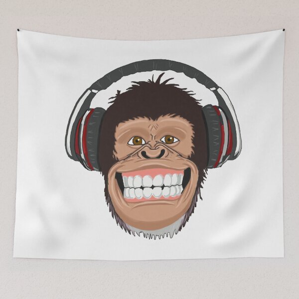 Item preview, DJ Dave the Mix Monkey designed and sold by 3leggeddogg.