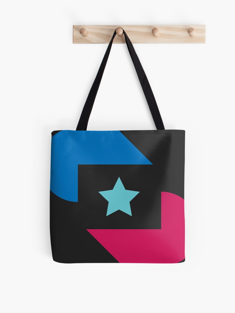 simple star shape logo minimalistic with fresh colors | Tote Bag