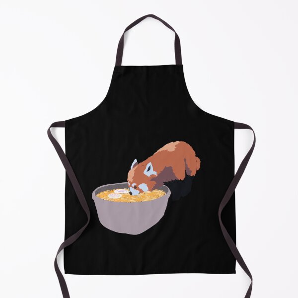 Item preview, Red Panda Eating Ramen Noodles designed and sold by zareworks.