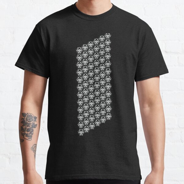Victorian Dream Pattern Dark Red Classic T-Shirt