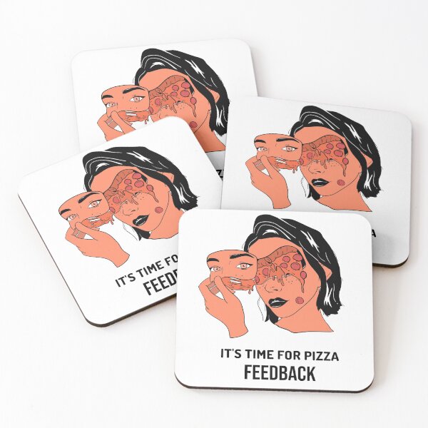 Item preview, It's Time For Pizza Feedback designed and sold by Groovy Glammer.
