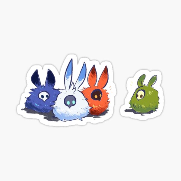 Genshin Impact Chibi Mages Sticker