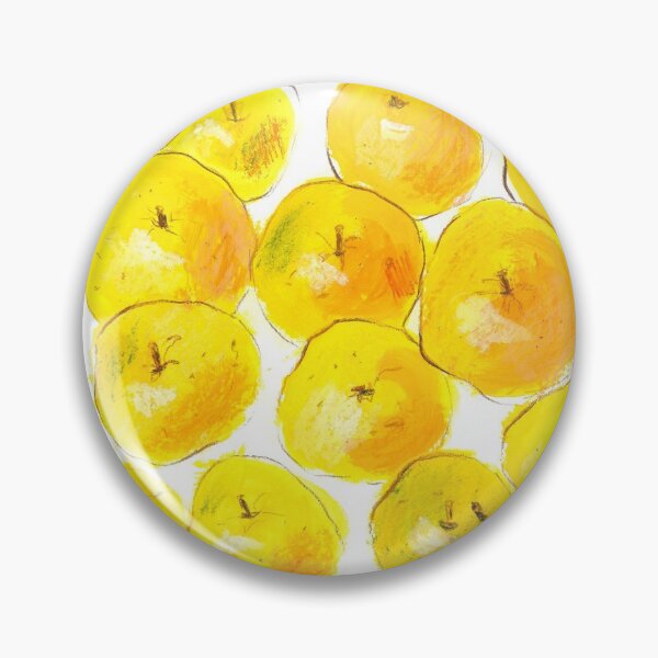 Item preview, yellow apples hand drawn background designed and sold by panyulia21.