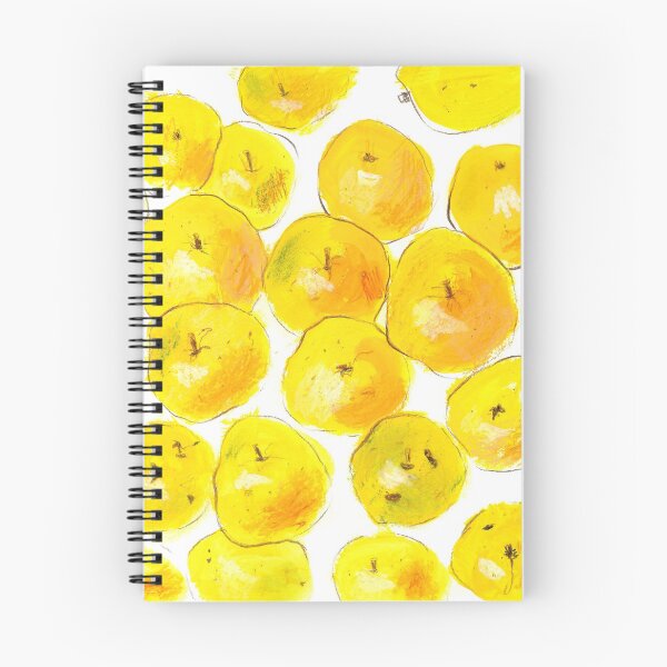 Item preview, yellow apples hand drawn background designed and sold by panyulia21.