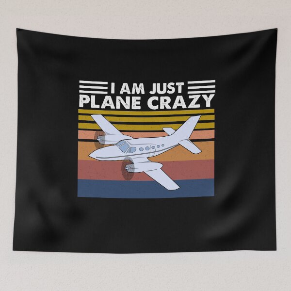 Item preview, I'm Just Plane Crazy designed and sold by Niishouseca.