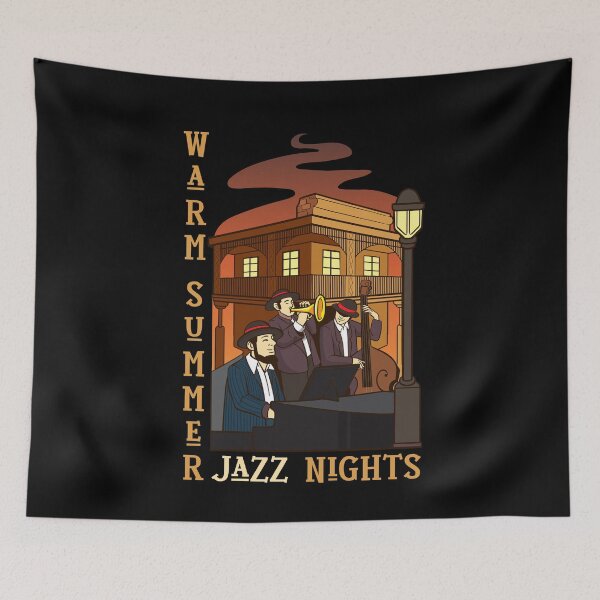 Item preview, Jazz Night  Jam Session Jazz Lovers Design designed and sold by FalkDania.